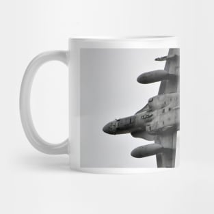 F/A-18 Hornet in afterburner turn Mug